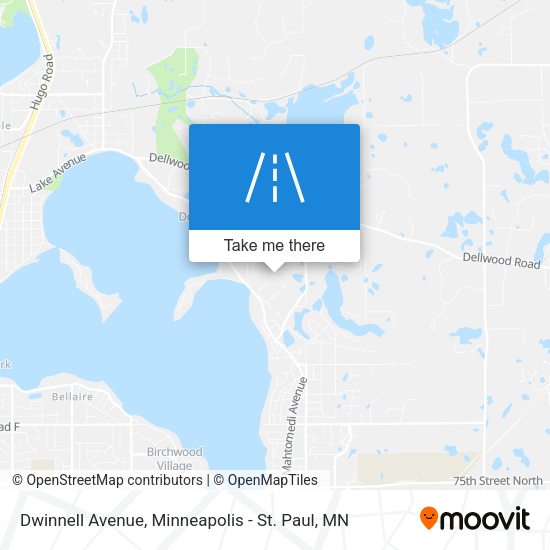 Dwinnell Avenue map