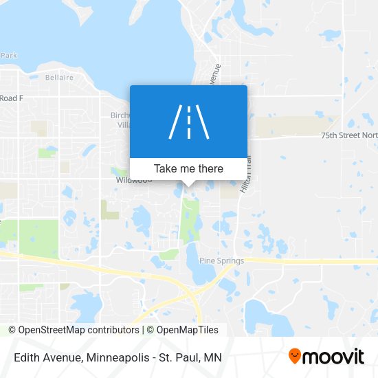 Edith Avenue map