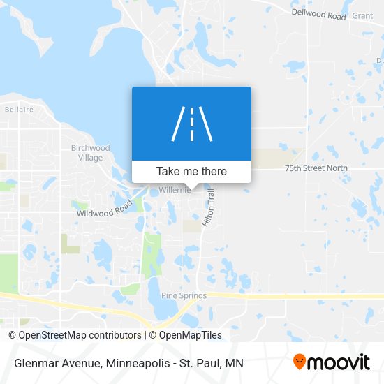 Mapa de Glenmar Avenue