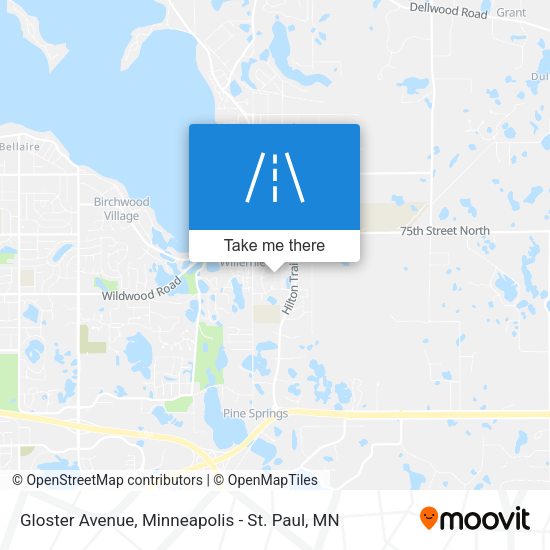 Mapa de Gloster Avenue