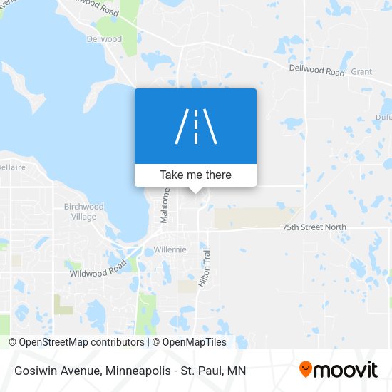 Mapa de Gosiwin Avenue