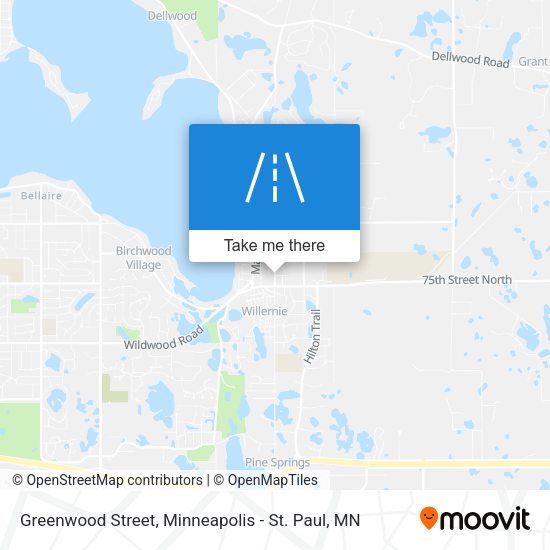 Mapa de Greenwood Street