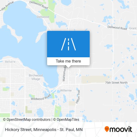 Mapa de Hickory Street