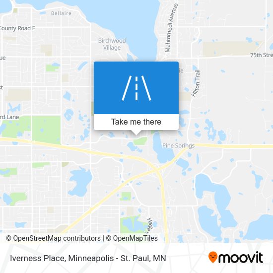 Iverness Place map