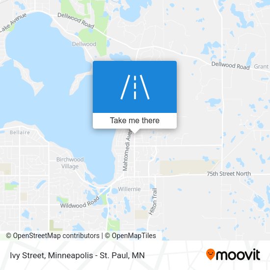 Ivy Street map