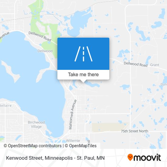 Kenwood Street map