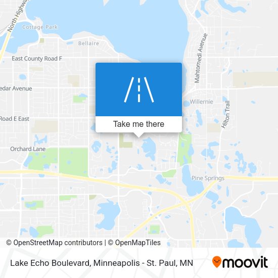 Mapa de Lake Echo Boulevard