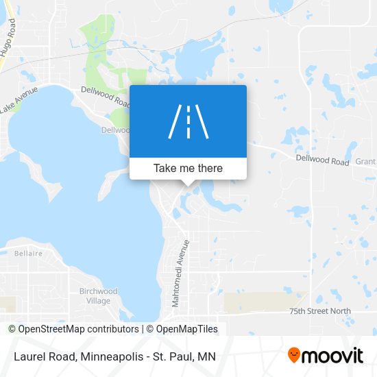 Mapa de Laurel Road