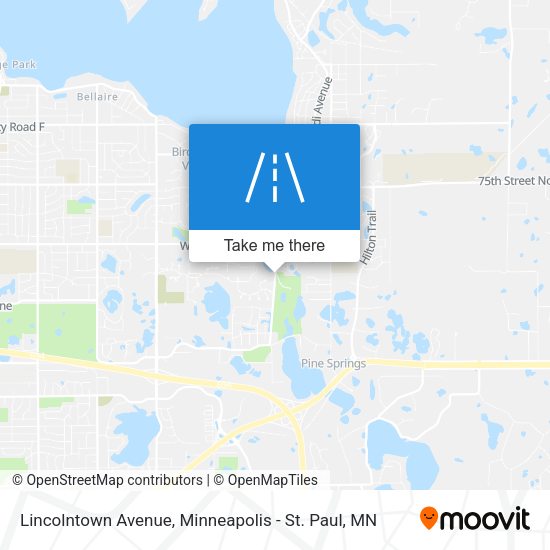 Lincolntown Avenue map