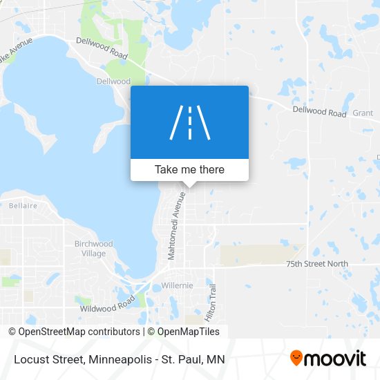 Locust Street map
