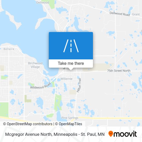 Mapa de Mcgregor Avenue North