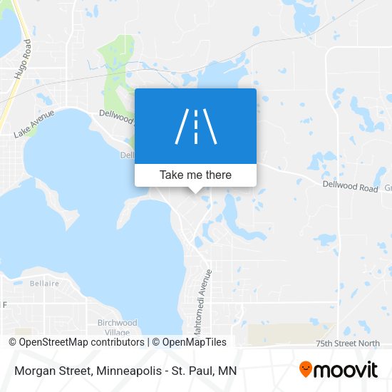 Morgan Street map