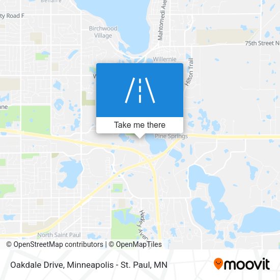 Oakdale Drive map