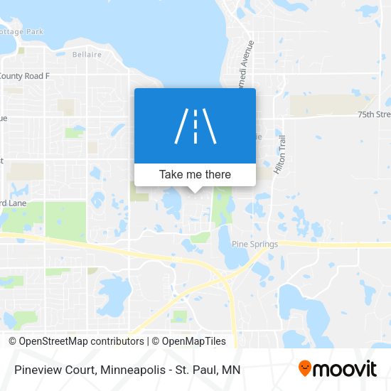 Pineview Court map