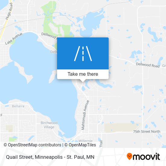 Mapa de Quail Street