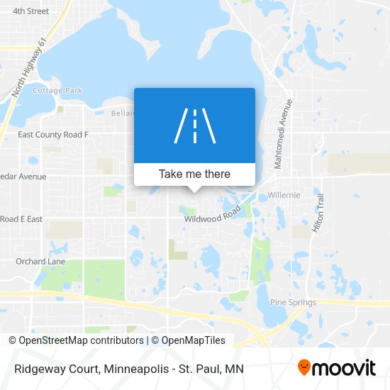 Ridgeway Court map