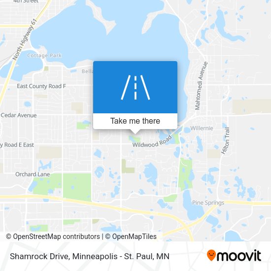 Shamrock Drive map