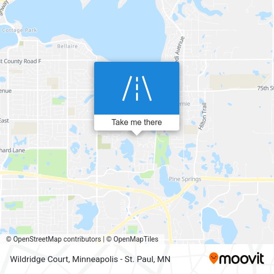 Mapa de Wildridge Court