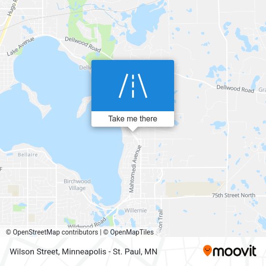 Wilson Street map