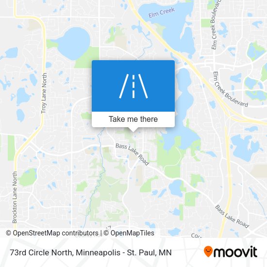 Mapa de 73rd Circle North