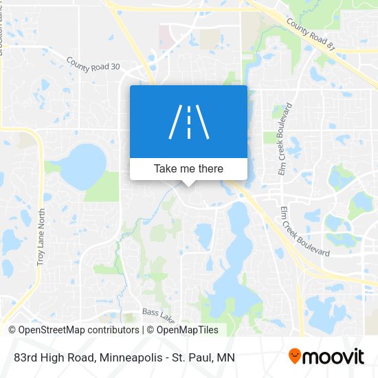 83rd High Road map