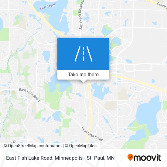 Mapa de East Fish Lake Road