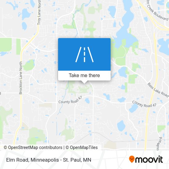 Mapa de Elm Road