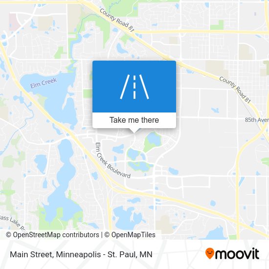 Main Street map