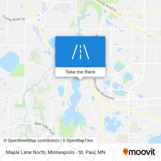 Mapa de Maple Lane North