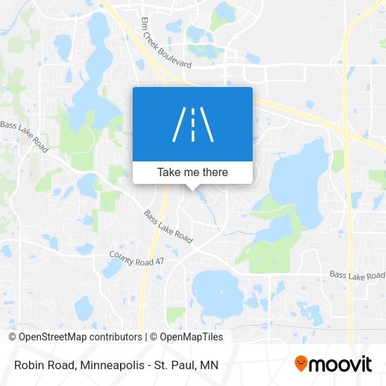 Mapa de Robin Road