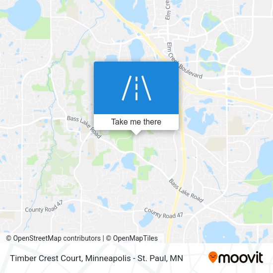Mapa de Timber Crest Court
