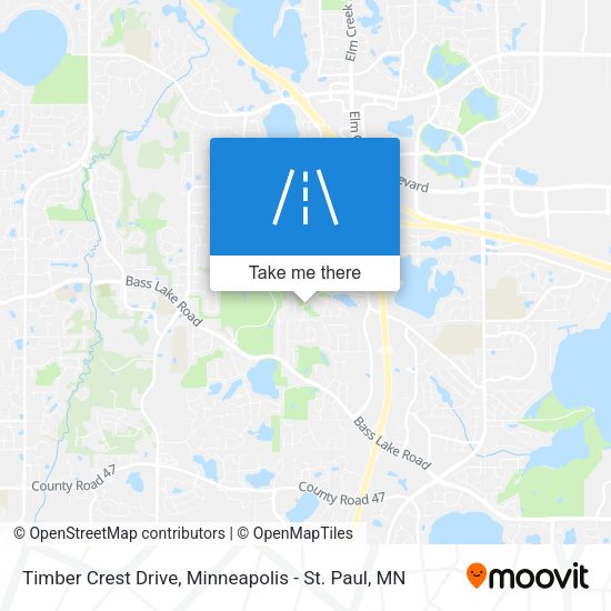 Mapa de Timber Crest Drive