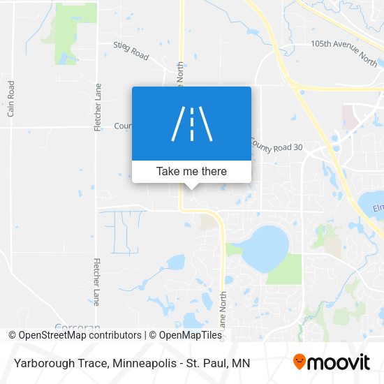 Yarborough Trace map