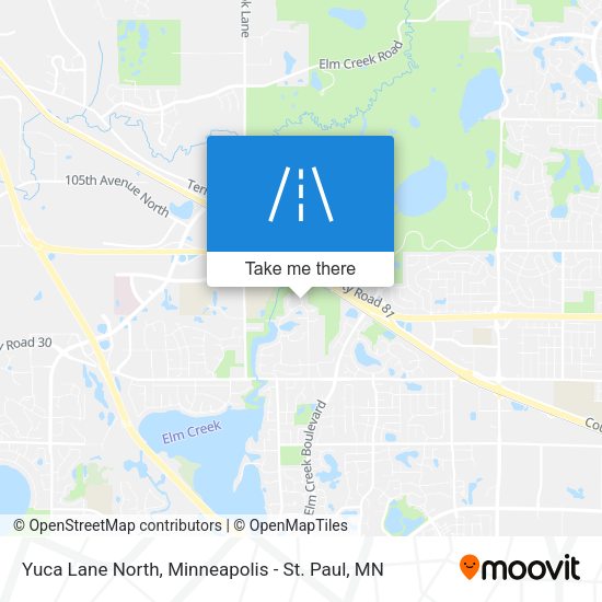 Yuca Lane North map