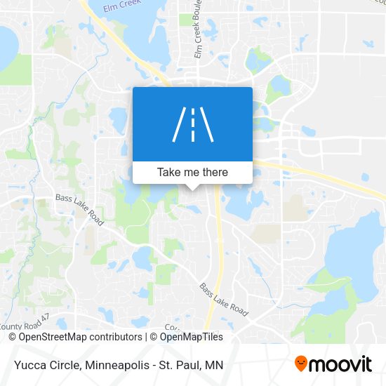 Yucca Circle map