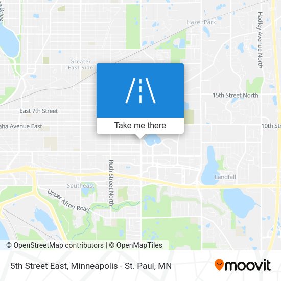 Mapa de 5th Street East