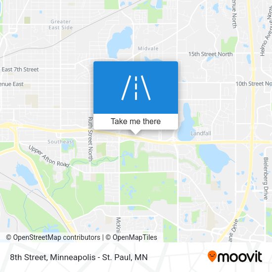 8th Street map