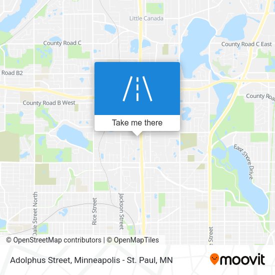 Mapa de Adolphus Street
