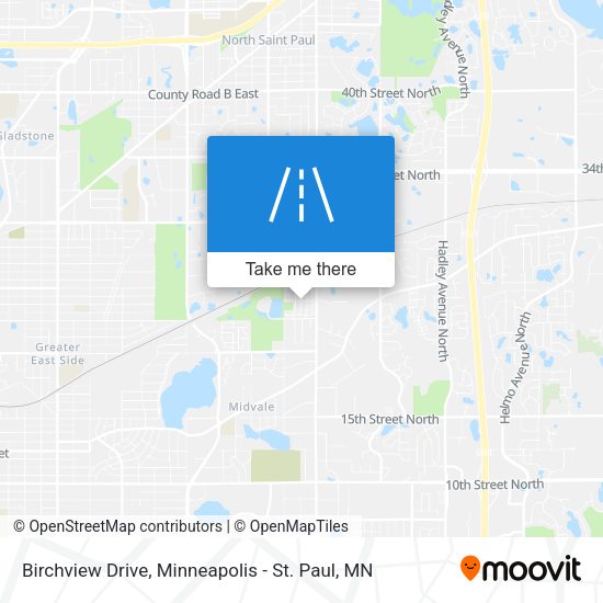 Birchview Drive map