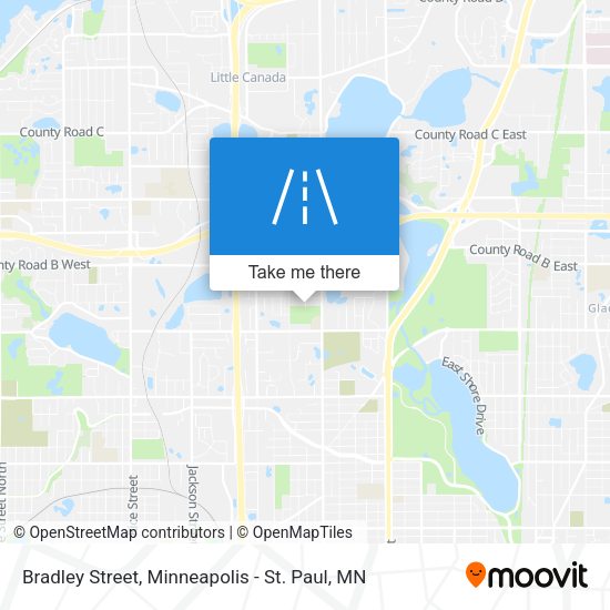 Bradley Street map