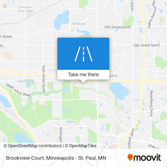 Mapa de Brookview Court