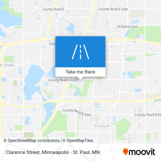 Clarence Street map