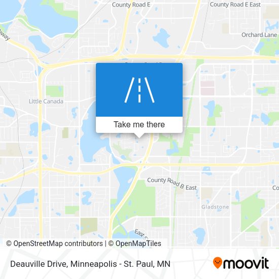 Mapa de Deauville Drive