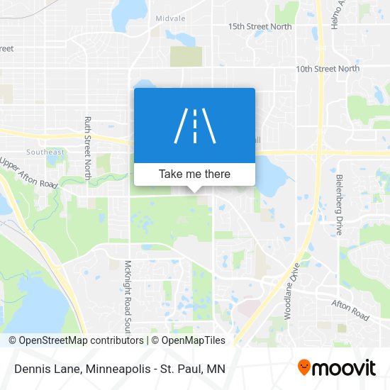 Dennis Lane map