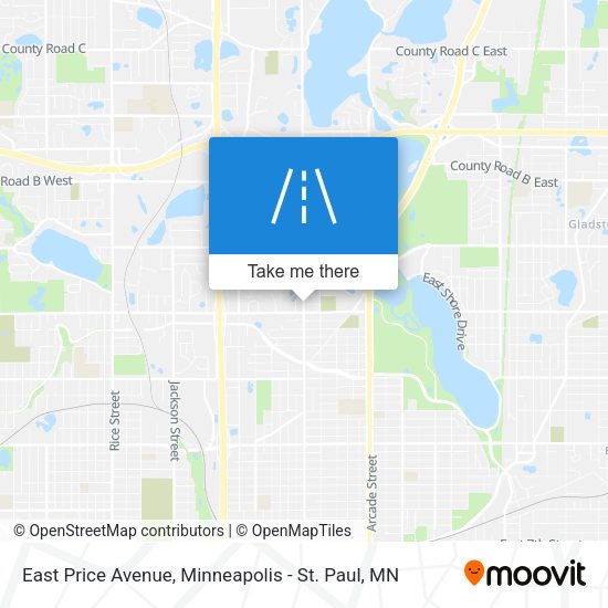 Mapa de East Price Avenue