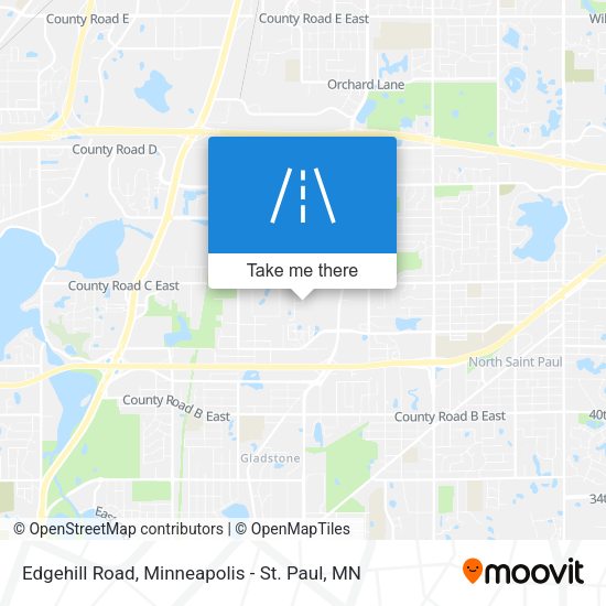 Edgehill Road map