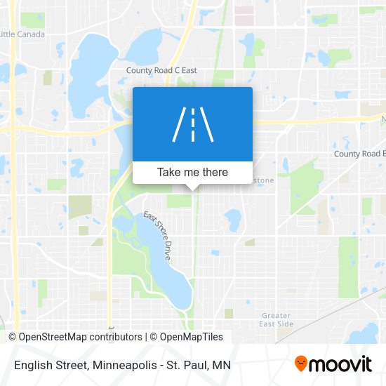 English Street map