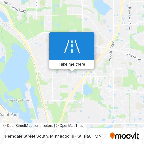 Ferndale Street South map