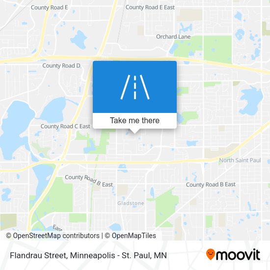 Flandrau Street map