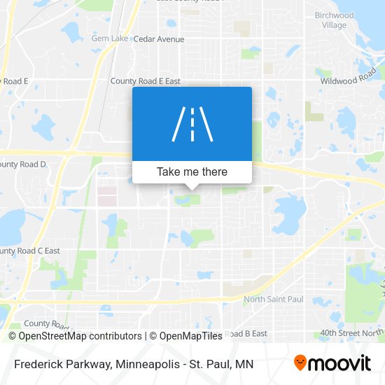 Frederick Parkway map